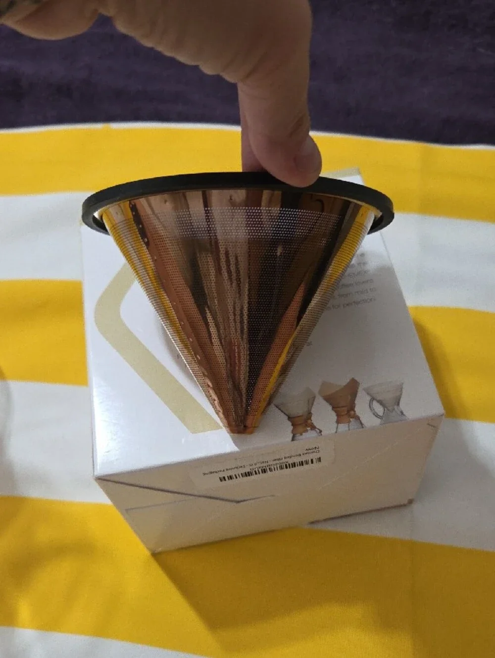 Chemex Pour-Over Glass Coffee Maker with Wood Collar And Acccesories